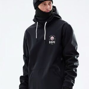 Dope Snow Yeti Good Vibes Black Snowboard Jacket Hoodie